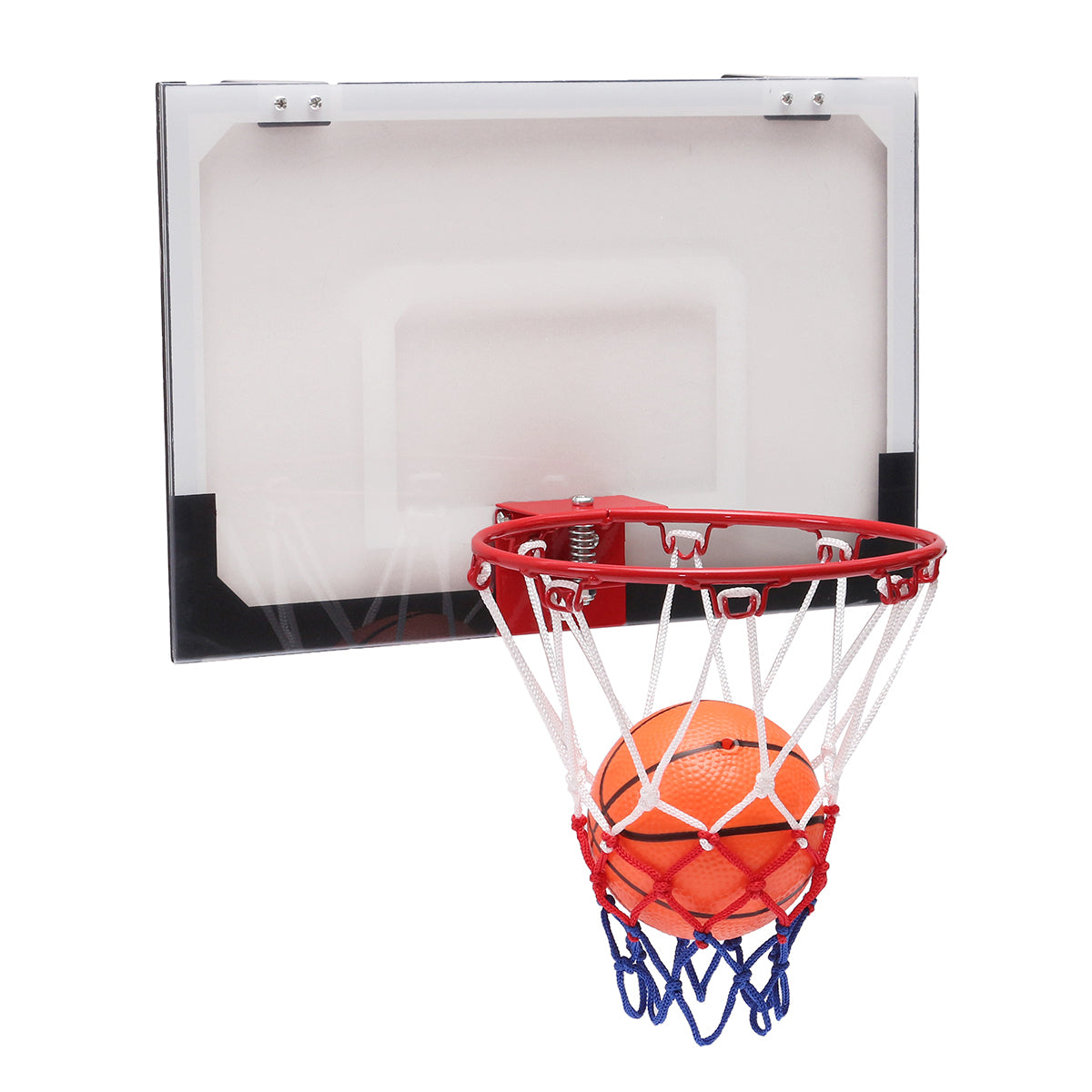 Mini Basketball Set Indoor Net Hoop with Ball Pump Indoor Sporting Game Goods
