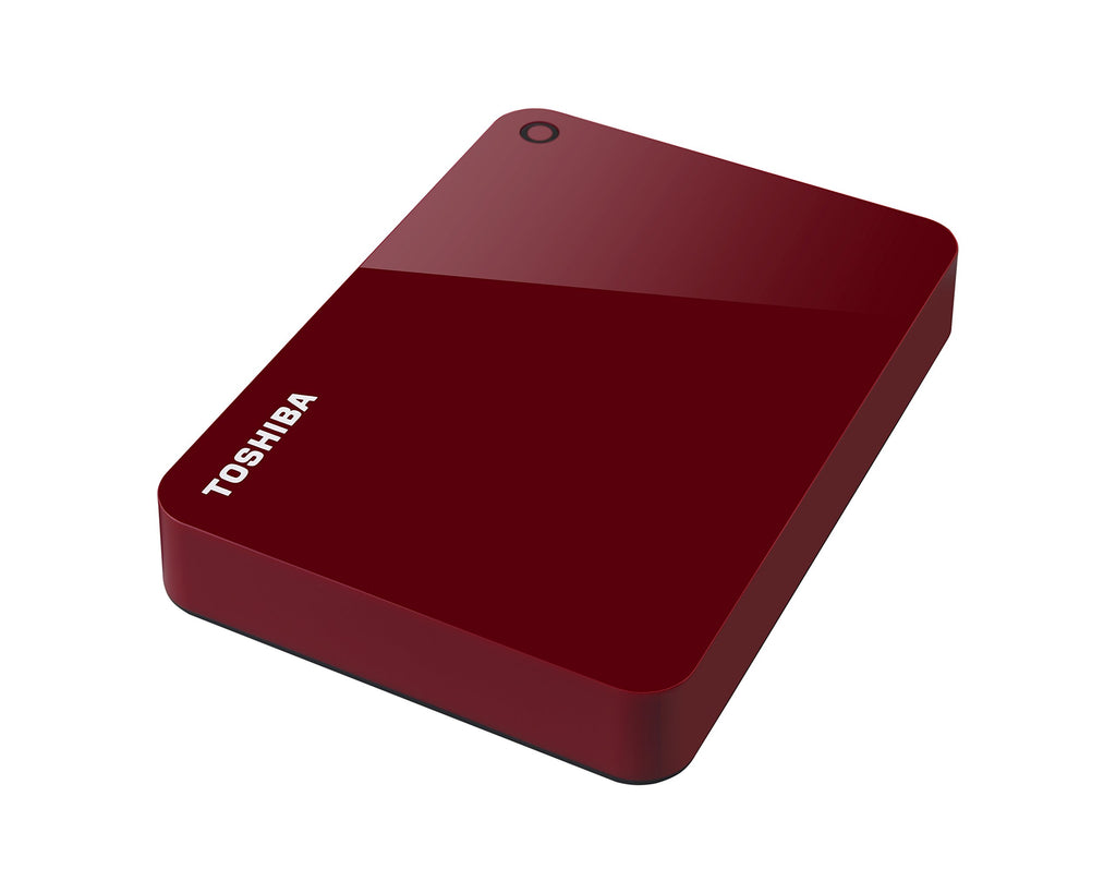Toshiba™ Red Canvio Advance HDTC940XR3CA 4 TB External Portable Hard Drive - 2.5" External
