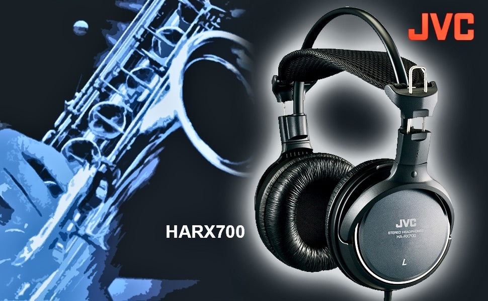 JVC™ HARX500 Full-Size Noise Cancelling Headphones