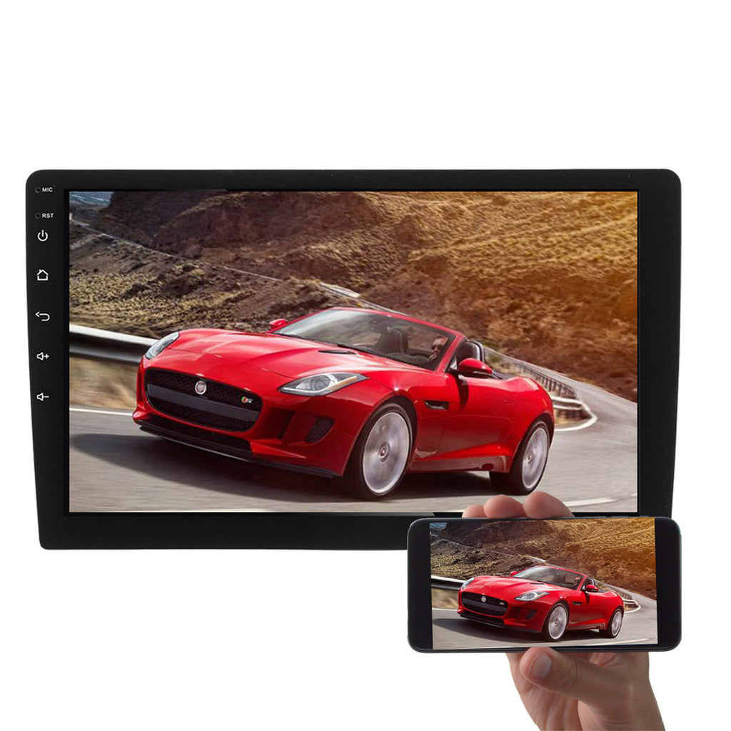 10 Inch Android 1080P Car MP5 Player GPS 2G+32G Stereo Radio 4G 2Din OBD Mirror Link