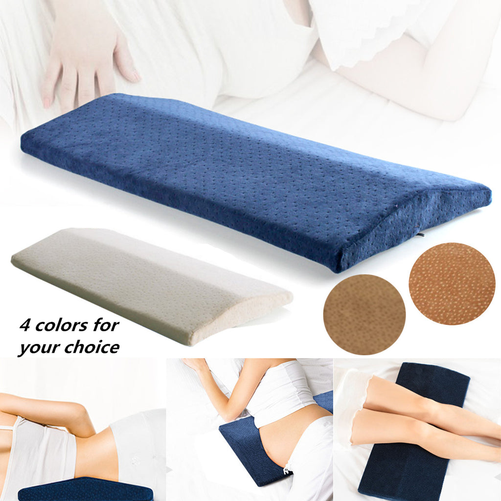 Memory Foam Back Lumbar Support Sleeping Cushion Pain Relief Pregnant Pillow