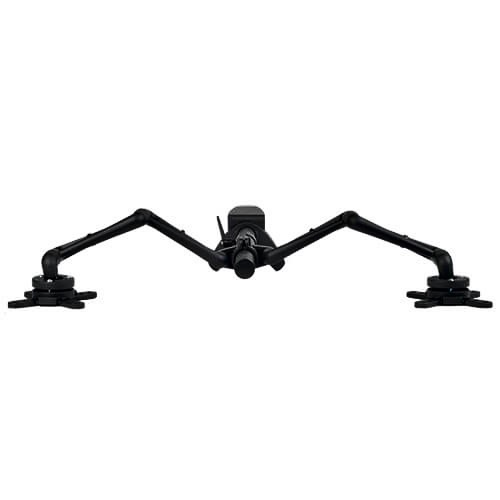 Tripp Lite Dual Full Motion Flexible Arm Desk Clamp for 13" to 27" Monitors