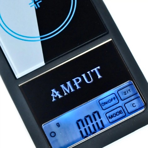 AMPUT™ 0.01g x 200g Professional Digital Pocket Gram Scale With Auto-Off Overload Protection Function